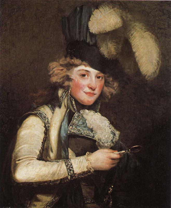 Dorothy Jordan as Hipolita in Cibber's She Would and She Would Not